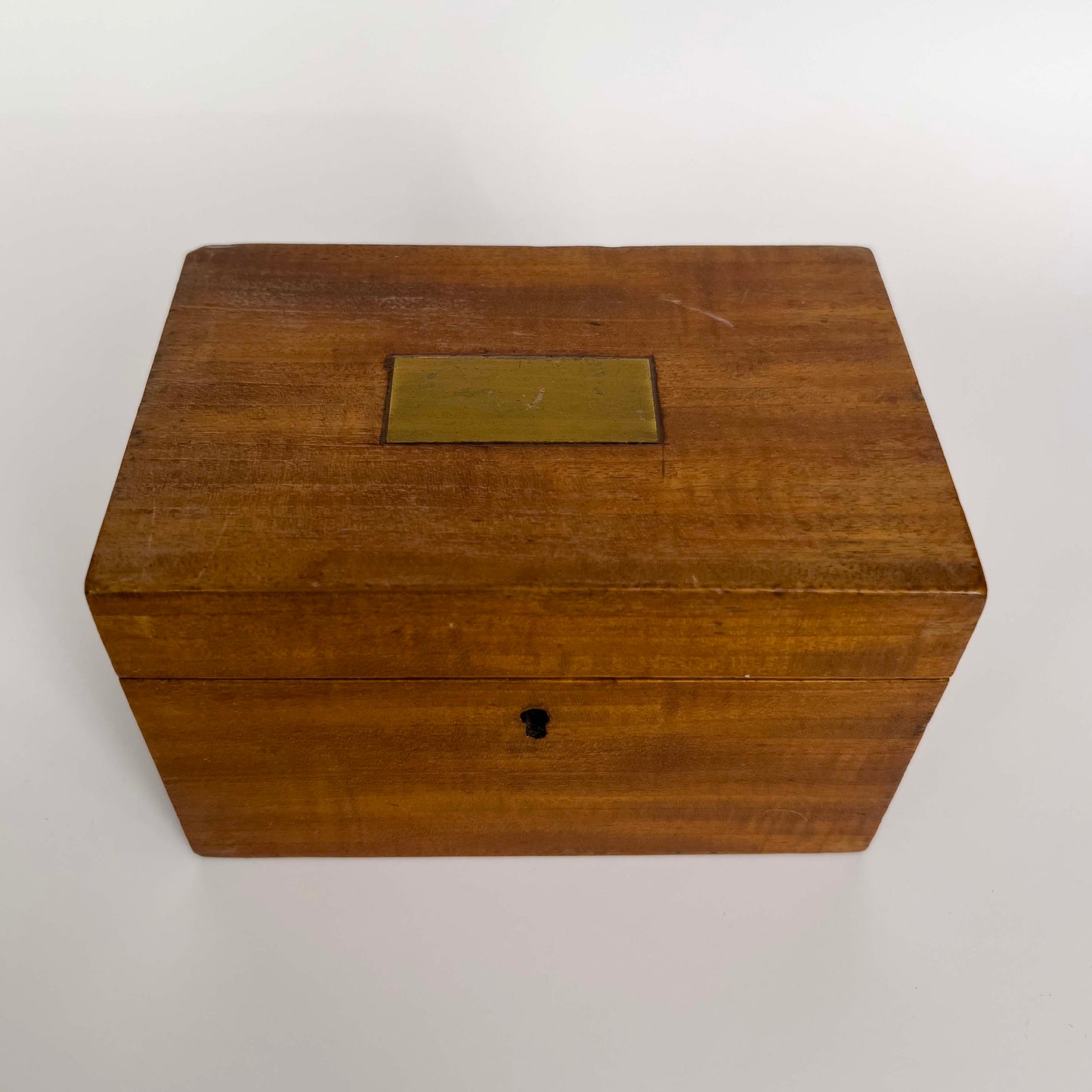 Objet D'Art | Antique Wooden Tea Caddy Box