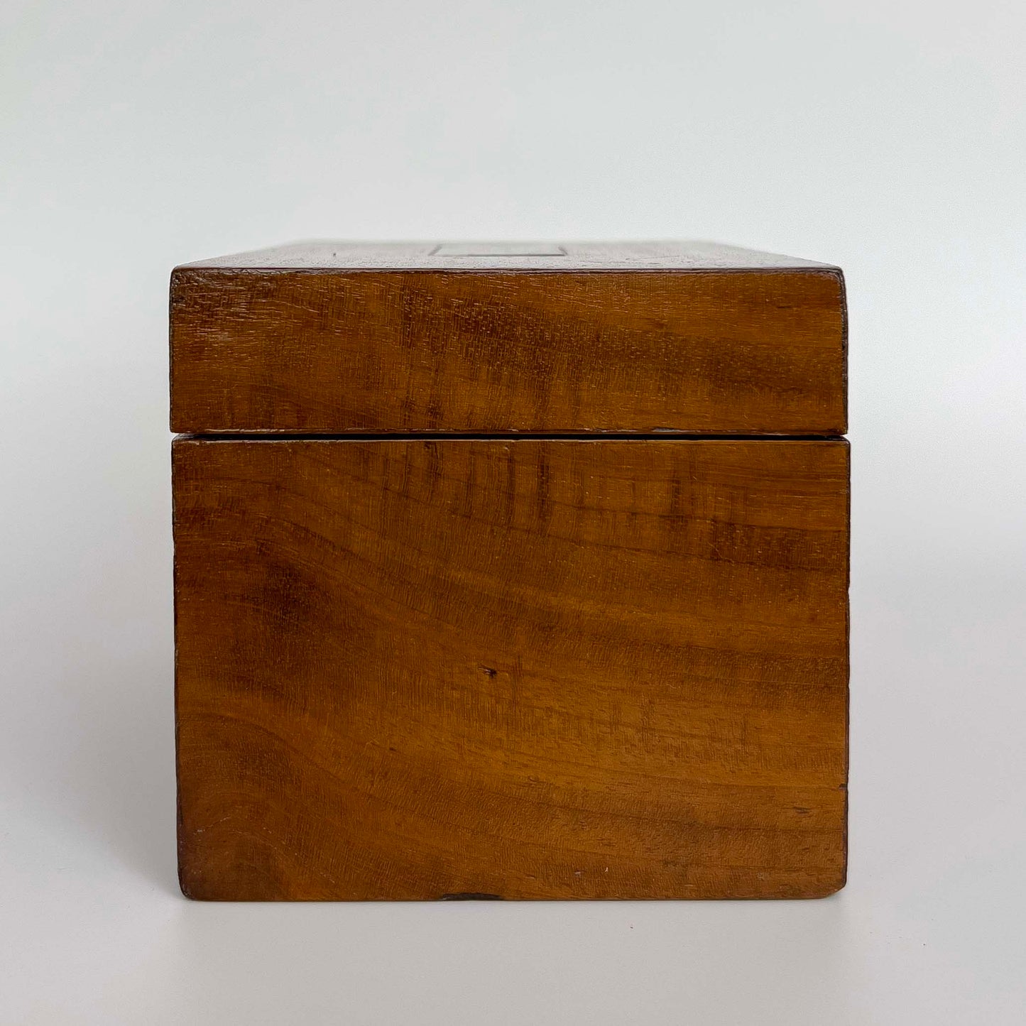 Objet D'Art | Antique Wooden Tea Caddy Box