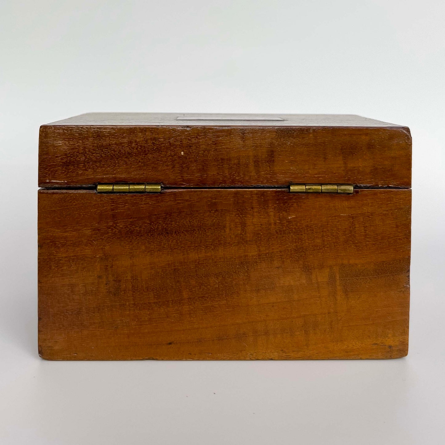 Objet D'Art | Antique Wooden Tea Caddy Box